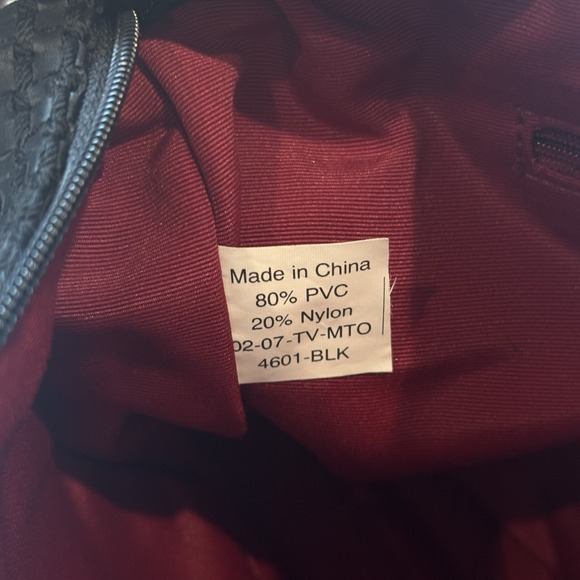 The Sak Black Woven Shoulder Bag - Picture 7 of 11